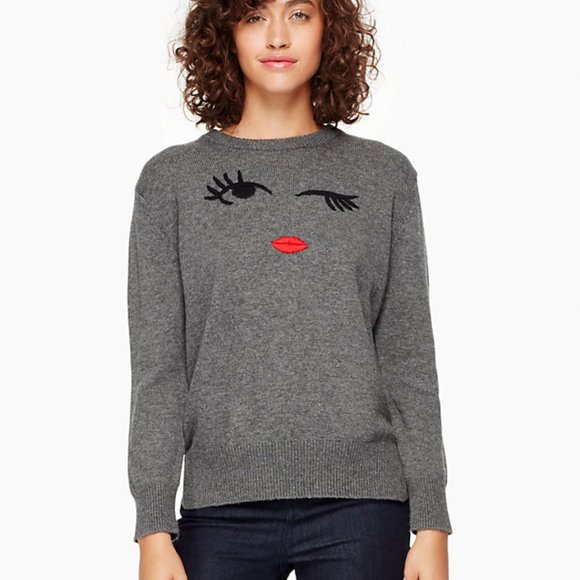 Kate Spade Broome Street | Wink Sweater size Large - Picture 1 of 4